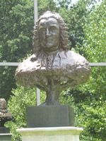 Bust of Carl Linnaeus