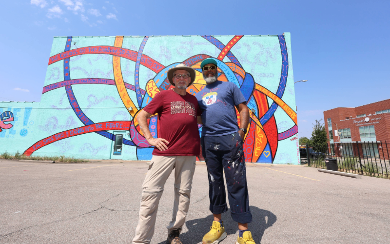 IMAGINE! – A Mural Celebrating 40 Years of the Regional Arts Commission of St. Louis