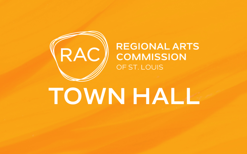 Join The Regional Arts Commission of St. Louis for Upcoming Virtual Town Hall