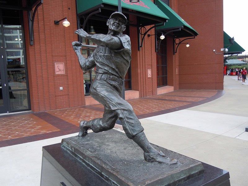 Busch Stadium St Louis Cardinals Custom Art Stan Musial Statue