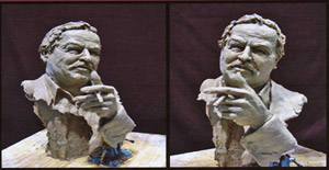 Tennessee Williams Bust